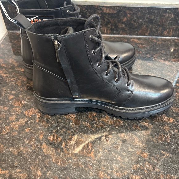 Harley-Davidson Women’s 120th Valene Black Motorcycle Boots Size 11 M D87286 New - Picture 9 of 15